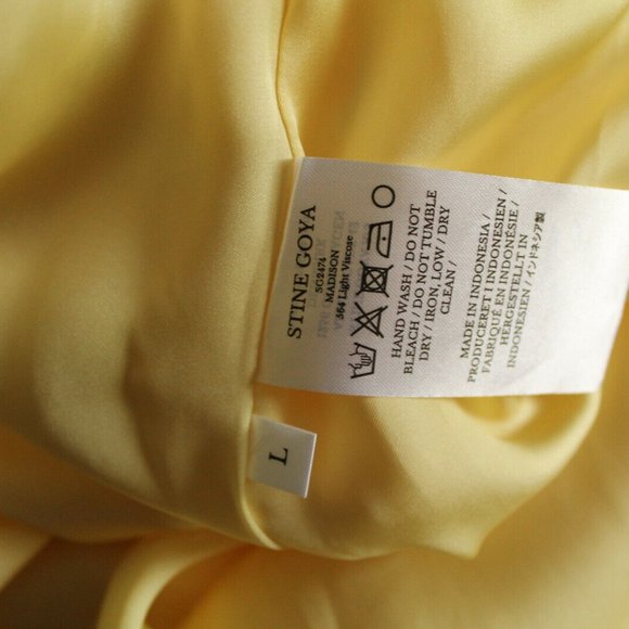 Stine Goya Madison Ruched Mini Dress Altitude Size Large Net-a-Porter - Picture 8 of 10